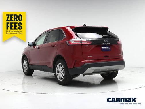 Red 2024 Ford Edge SEL