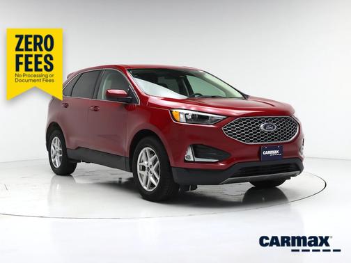 Red 2024 Ford Edge SEL