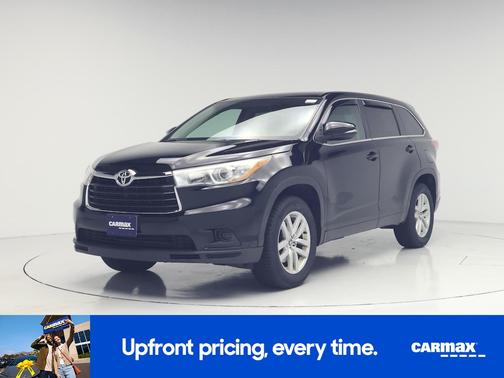 Black 2016 Toyota Highlander LE