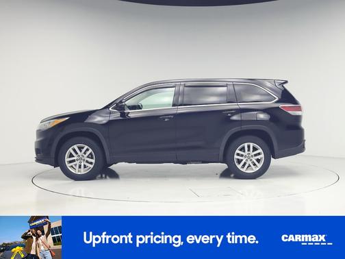Black 2016 Toyota Highlander LE