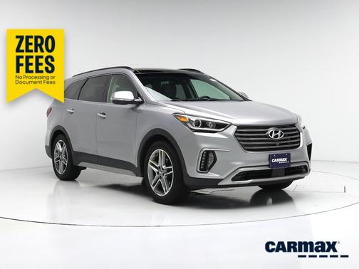 Silver 2017 Hyundai SANTA FE Limited Ultimate