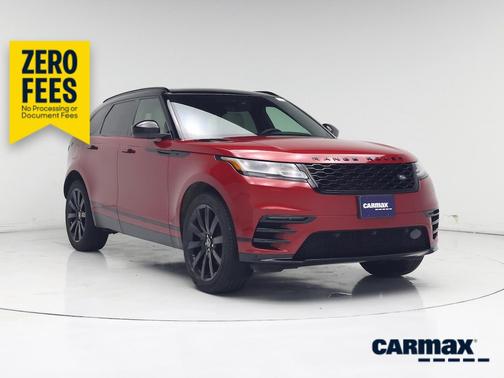 Red 2019 Land Rover Range Rover Velar R-Dynamic SE