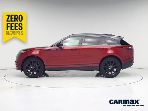 Red 2019 Land Rover Range Rover Velar R-Dynamic SE