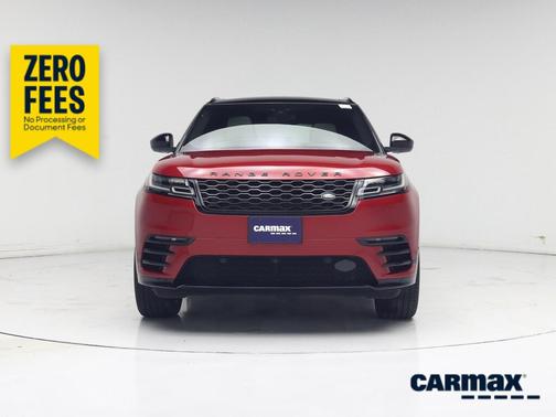 Red 2019 Land Rover Range Rover Velar R-Dynamic SE