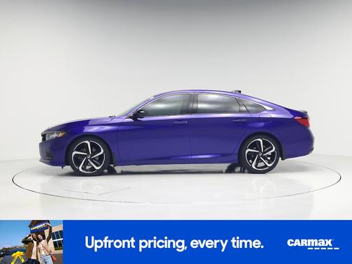 Blue 2021 Honda Accord Sport