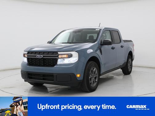 Blue 2022 Ford Maverick XLT