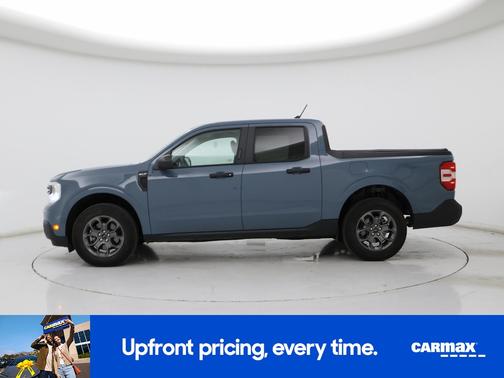 Blue 2022 Ford Maverick XLT