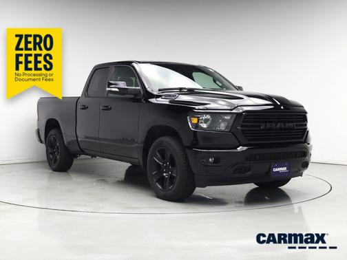 Black 2021 RAM 1500 Bighorn