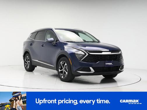 Blue 2023 Kia Sportage Hybrid EX