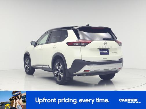 White 2023 Nissan Rogue Platinum
