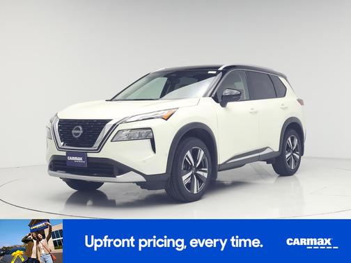 White 2023 Nissan Rogue Platinum