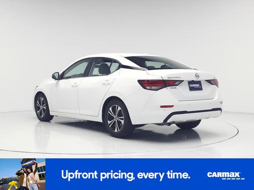 White 2022 Nissan Sentra SV
