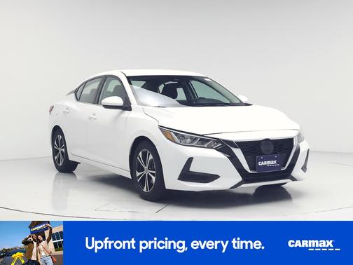 White 2022 Nissan Sentra SV