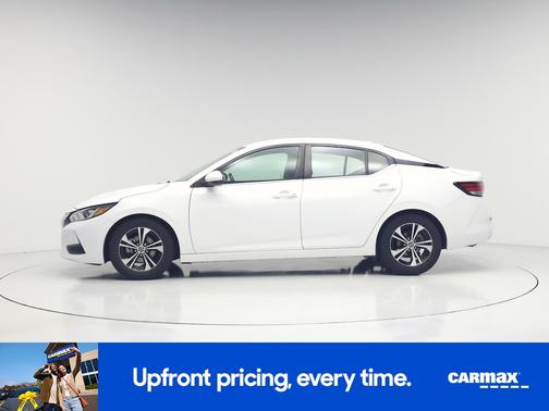White 2022 Nissan Sentra SV
