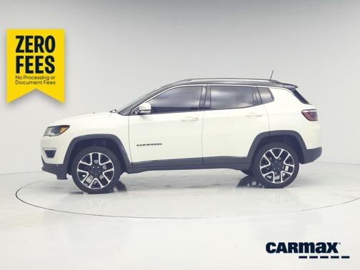 White 2018 Jeep Compass Limited