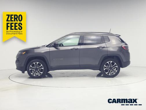 Gray 2022 Jeep Compass Limited