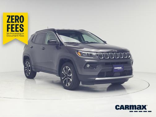 Gray 2022 Jeep Compass Limited