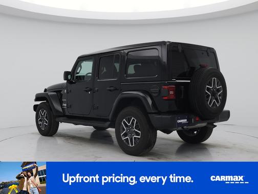 Black 2024 Jeep Wrangler Sahara