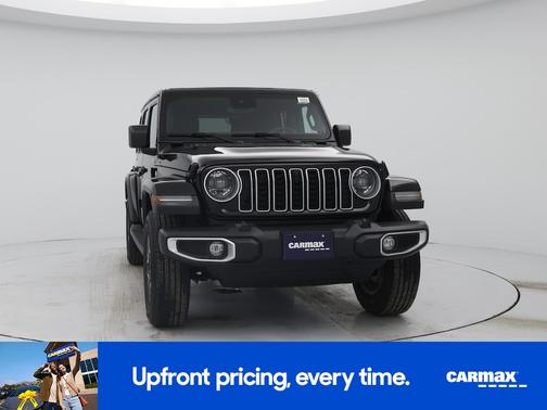 Black 2024 Jeep Wrangler Sahara
