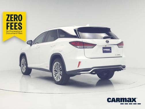 White 2020 Lexus RX 450h L Luxury