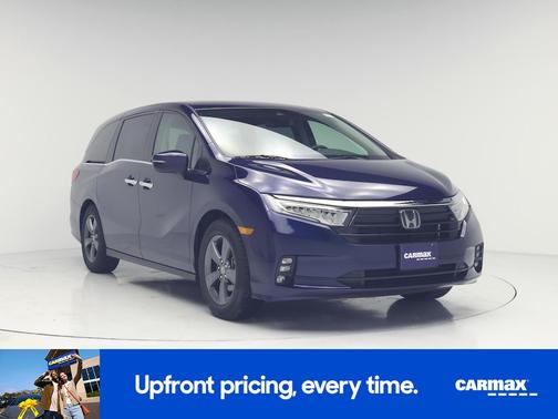 Blue 2021 Honda Odyssey EX