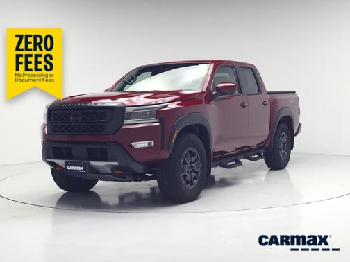 Red 2023 Nissan Frontier PRO-4X