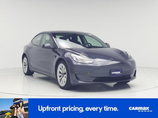 Gray 2022 Tesla Model 3