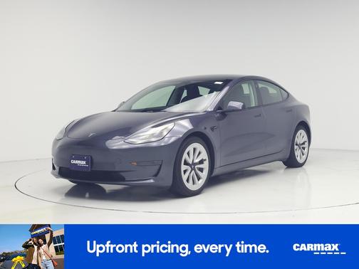 Gray 2022 Tesla Model 3