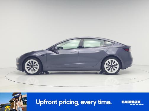 Gray 2022 Tesla Model 3