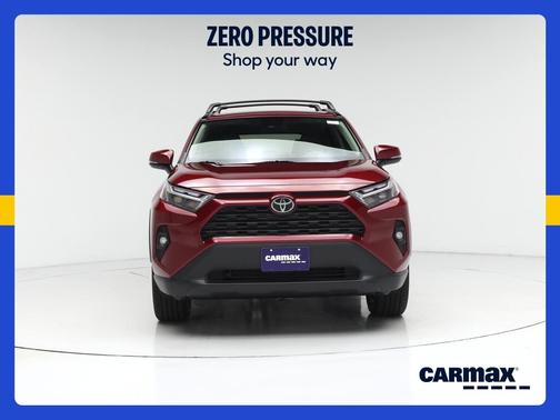 Red 2023 Toyota RAV4 XLE Premium