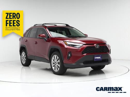 Red 2023 Toyota RAV4 XLE Premium