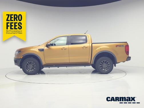 Orange 2020 Ford Ranger Lariat