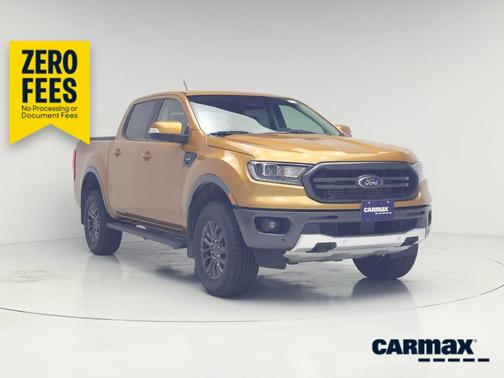 Orange 2020 Ford Ranger Lariat