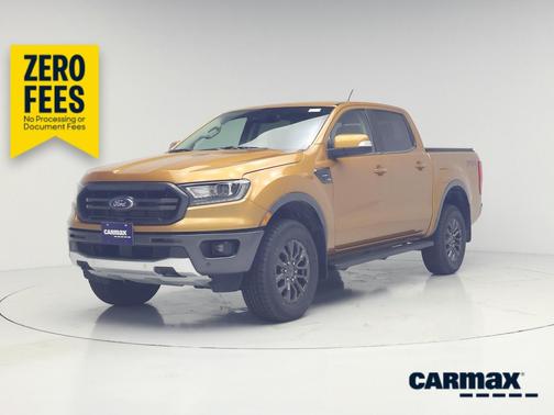 Orange 2020 Ford Ranger Lariat