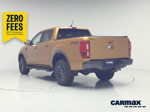 Orange 2020 Ford Ranger Lariat