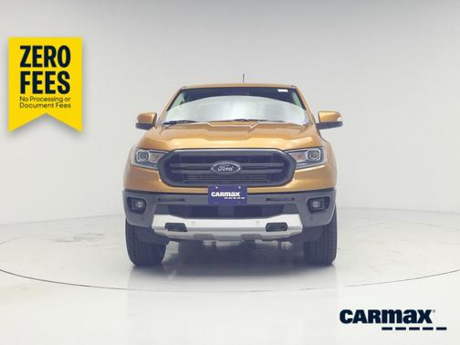 Orange 2020 Ford Ranger Lariat