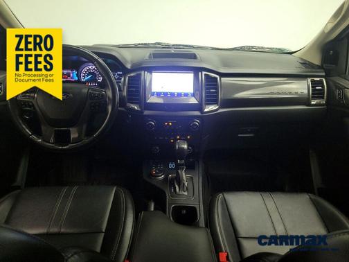Orange 2020 Ford Ranger Lariat