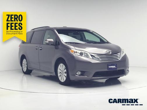 Silver 2014 Toyota Sienna Limited
