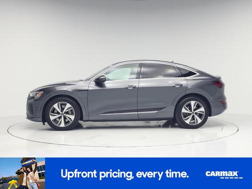 Gray 2024 Audi Q8 e-tron Sportback S-Line Premium