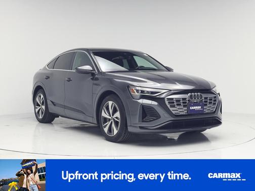 Gray 2024 Audi Q8 e-tron Sportback S-Line Premium