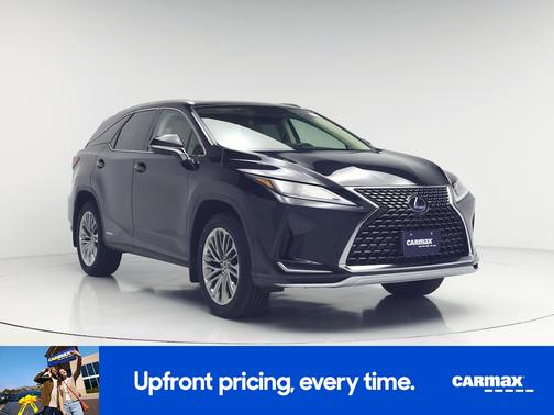 Black 2022 Lexus RX 450h L Luxury