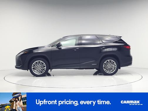 Black 2022 Lexus RX 450h L Luxury