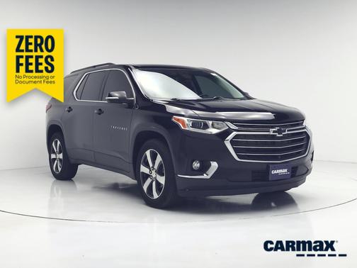 Black 2021 Chevrolet Traverse LT Leather