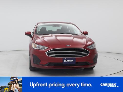 Red 2020 Ford Fusion SE