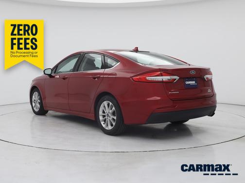 Red 2020 Ford Fusion SE