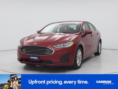 Red 2020 Ford Fusion SE