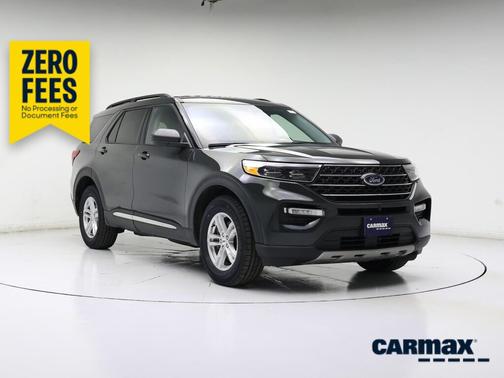 Gray 2023 Ford Explorer XLT
