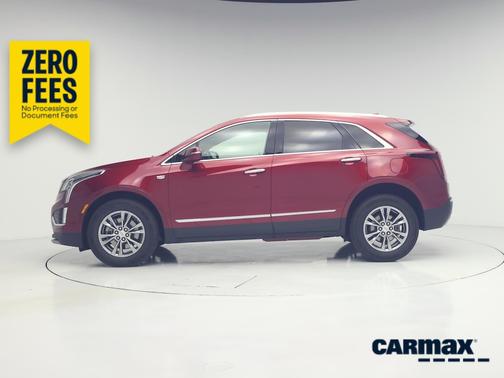 Red 2021 Cadillac XT5 Premium Luxury