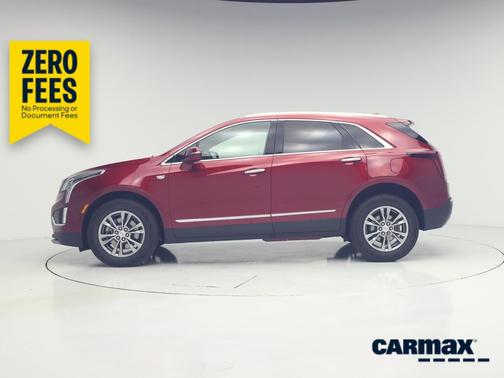 Red 2021 Cadillac XT5 Premium Luxury