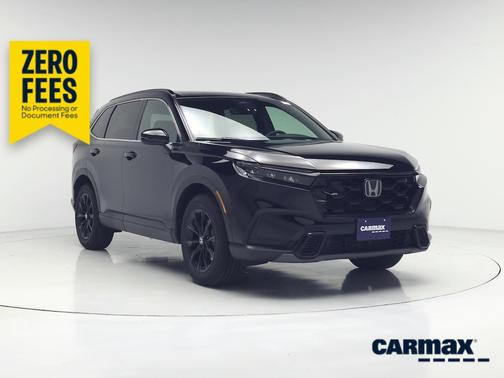 Black 2025 Honda CR-V Hybrid Sport-L